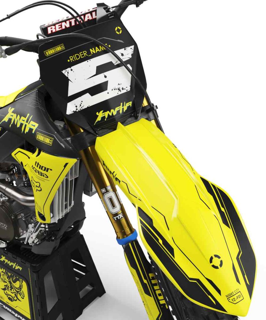 Number Plate Graphics For Dirt Bike