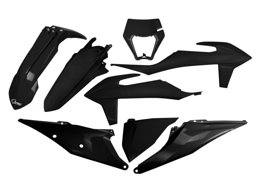 Complete Plastics Kit for KTM EXC 2020-2023 Black