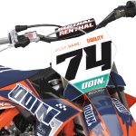 LIT-Thunder Number Plate GRAPHICS KIT FOR KTM