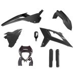 Beta RR 125/200/250/300/350/390/430/480 Plastics Kit 2020-2022 – Black · R-Tech