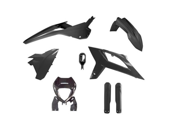 Beta RR 125/200/250/300/350/390/430/480 Plastics Kit 2020-2022 – Black · R-Tech