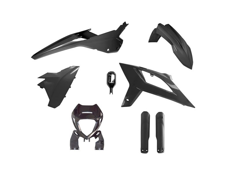 Beta RR 125/200/250/300/350/390/430/480 Plastics Kit 2020-2022 – Black · R-Tech