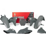 GasGas MC 125/250/250F/350F/450F, EX 250/250F/300/350F/450F Plastics Kit 2021-2023 – Quantum Grey · R-Tech
