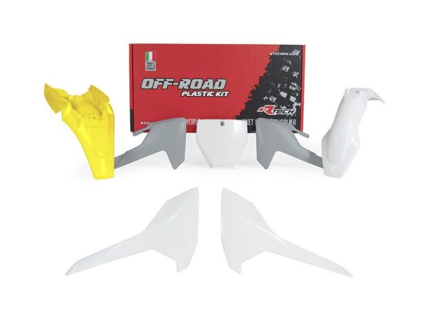 Husqvarna TC 65 Plastics Kit 2017-2023 – OEM 2023 colours · R-Tech
