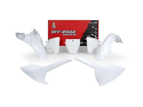 Husqvarna TC 85 Plastics Kit 2018-2024 – White · R-Tech