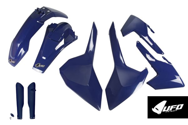 Husqvarna TX/TE 125/250/300, FE 250/350/450 Plastics Kit 2017-2019 – Blue · UFO