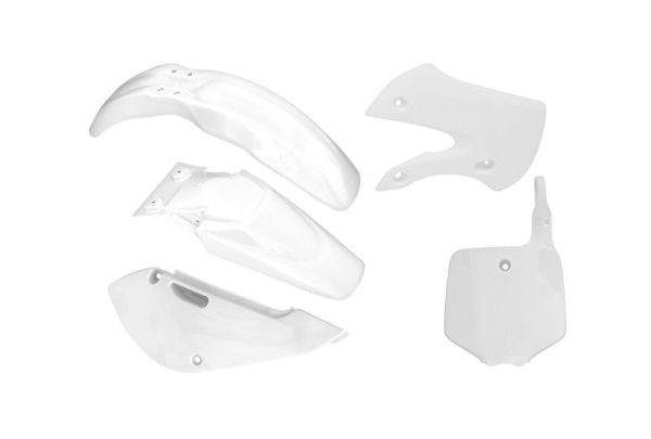 Kawasaki KX65, KLX110, Suzuki DRZ 110, RM 65 Plastics Kit 2000-2026 – White · R-Tech