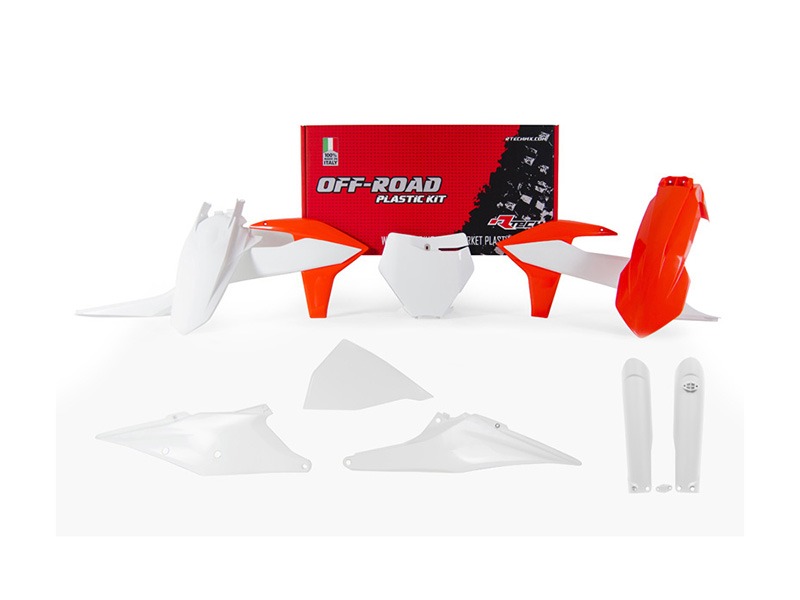 KTM SX 125/150/250, SX-F/XC-F 250/350/450, XC 125/250/300 Plastics Kit 2019-2022 – OEM 2019/2020/2022 colours · R-Tech