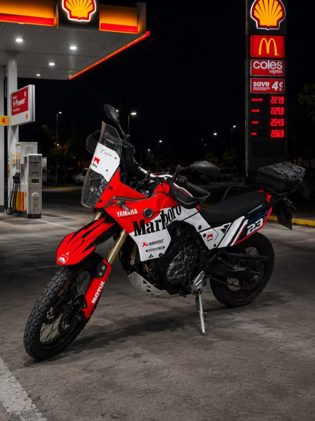 Just dropped: the iconic Marlboro rally design for the Yamaha Tenere 700 🫳 Delivering clas